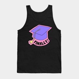 Finally Graduation 2024 Tank Top